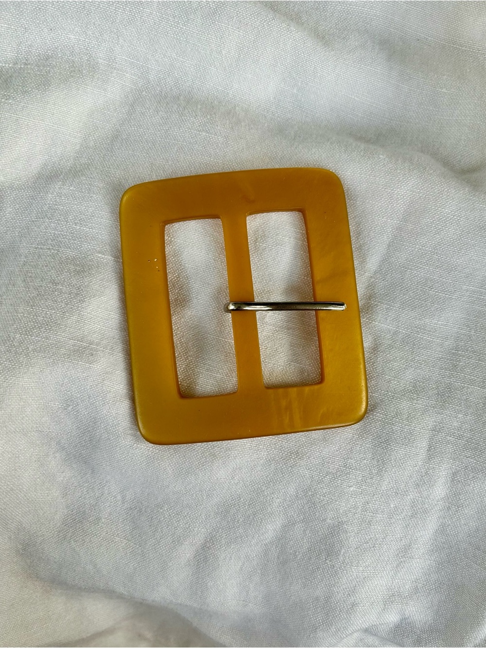 Square Resin belt buckle